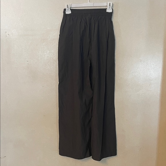🌸2/$10 Dark Grey Wide-Leg Pants with Drawstring - Picture 5 of 9